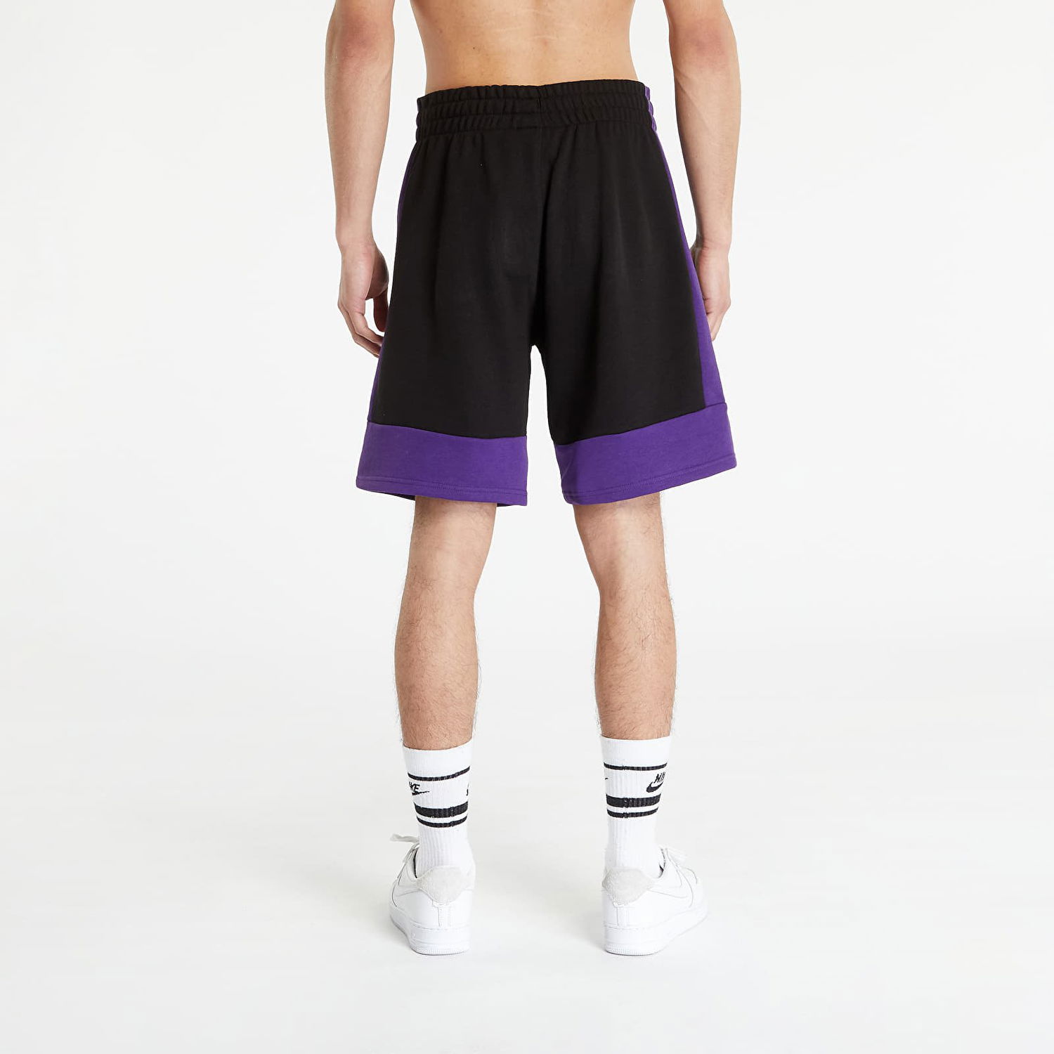 Šortky New Era Los Angeles Lakers NBA Colour Block Shorts Čierna | 60349348, 1