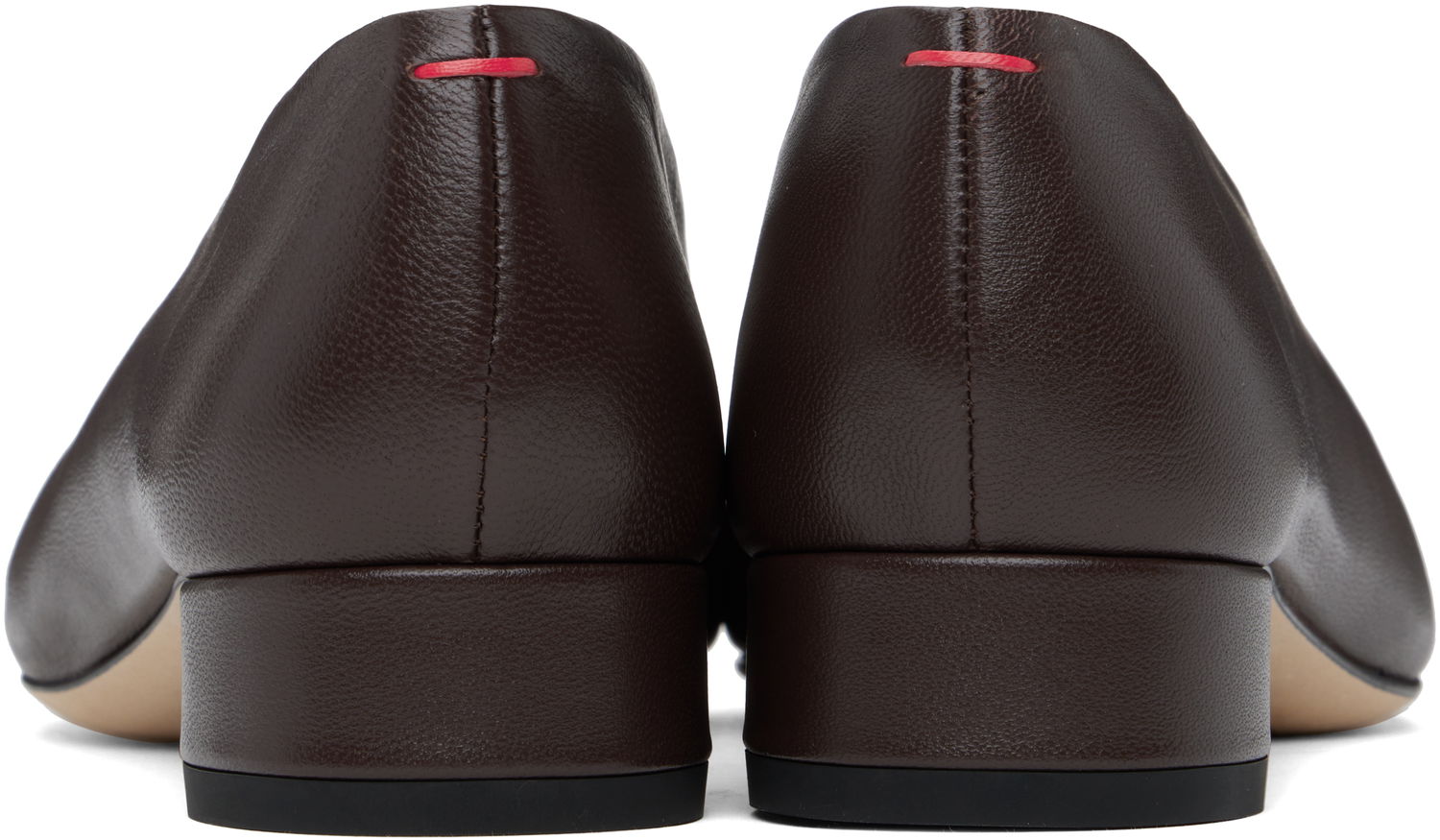 Oblečenie Aeyde Aeyde Delia Leather Ballerina Flats Hnedá | A11-FL-GELR25BL18-SS24-953-007, 1