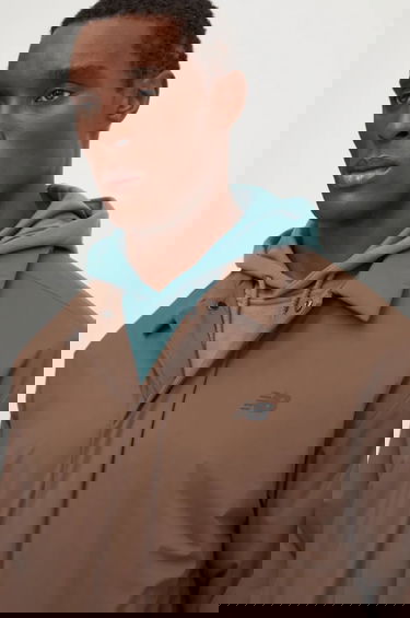 Bunda New Balance Padded Coach Jacket Hnedá | MJ43504DUO, 3