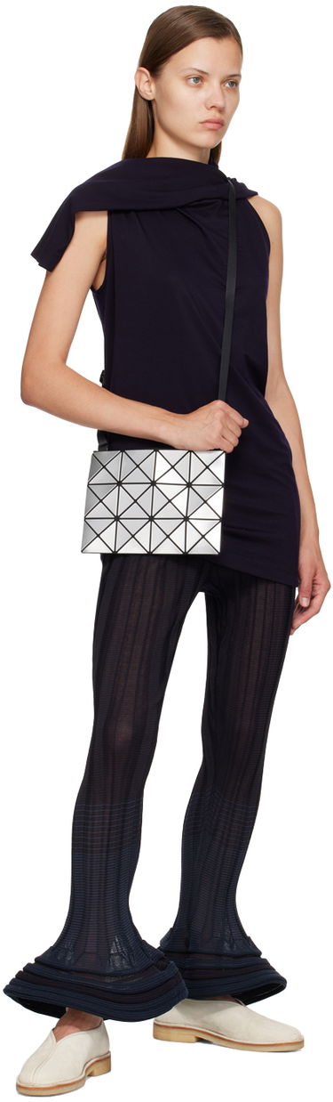 Taška cez rameno BAO BAO ISSEY MIYAKE Geometric Pattern Metallic Crossbody Bag Metalická | BB48AG056, 3