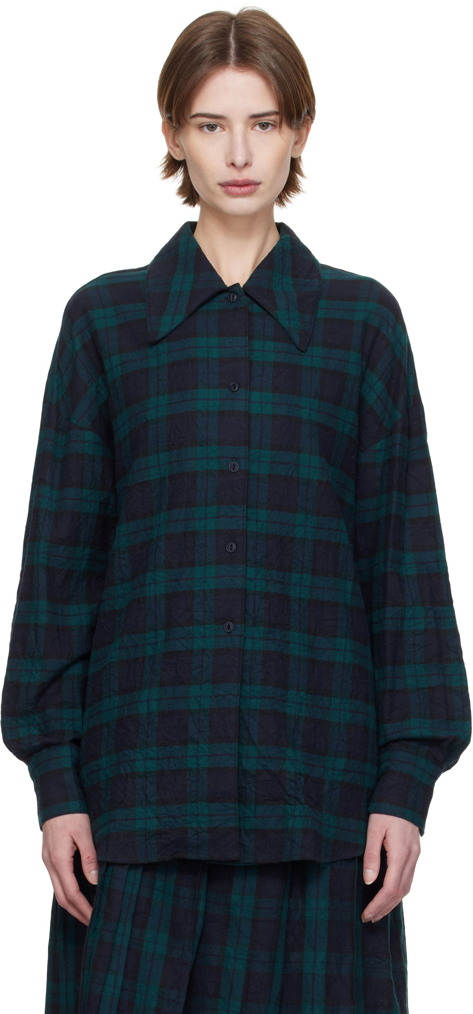 YMC Lena Plaid Shirt