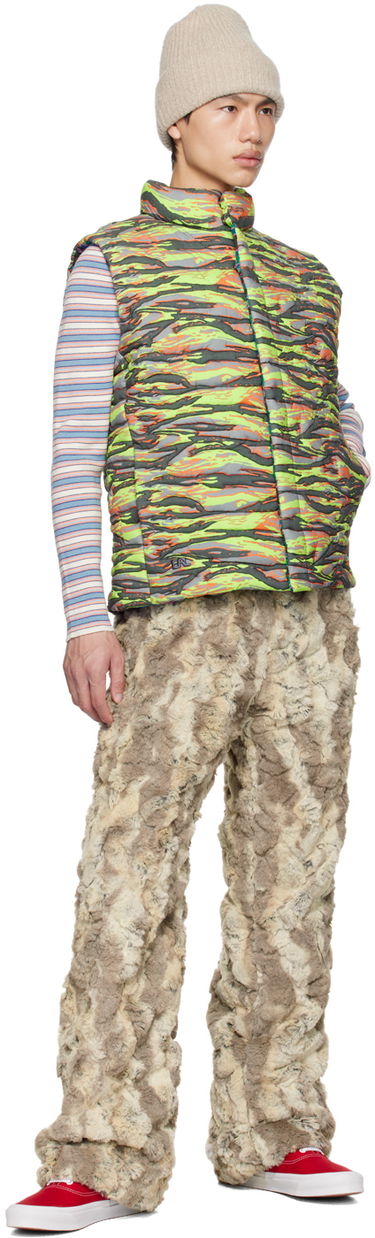 Vesta ERL Camo Down Vest Zelené | ERL06J007, 3