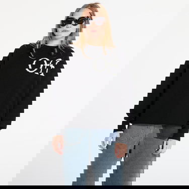Sveter Off-White Off-White Bookish Shared Knit Crewneck Čierna | OWHE10OF25KNI0021001, 0