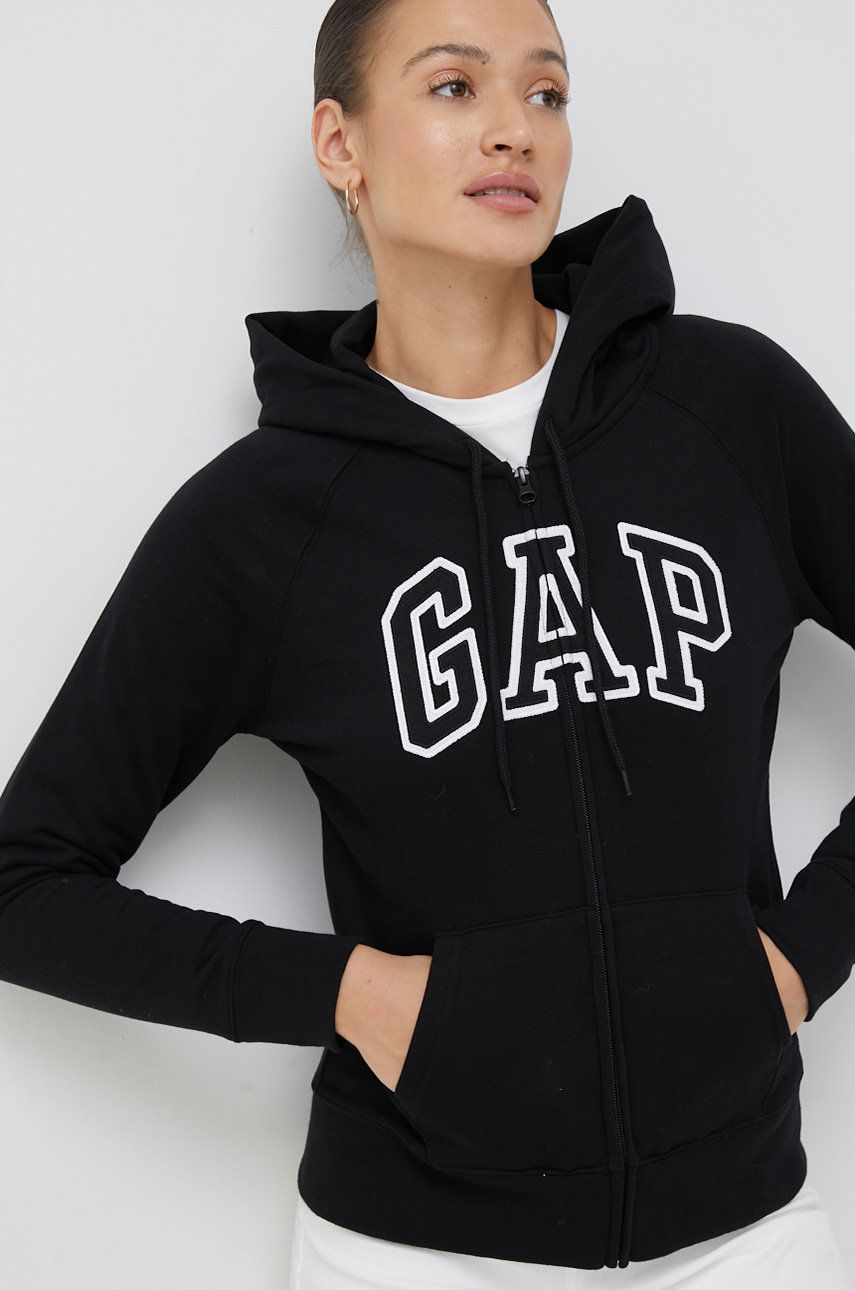 Mikina GAP Hoodie Čierna | 639910., 0