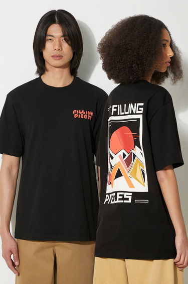 Tričko Filling Pieces Filling Pieces Sunset Graphic T-Shirt Čierna | 74417021861, 0