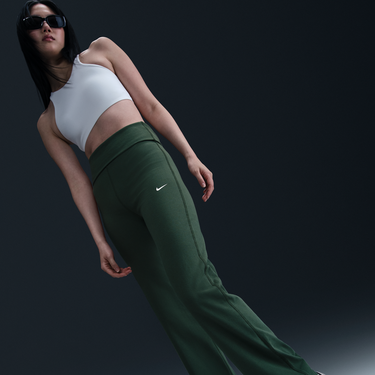 Tepláky Nike Nike Sportswear High-Waisted Pants Zelené | IB6880-323, 3