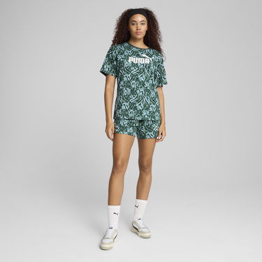 Tričko Puma ESS Graphic Loose Fit T-Shirt Zelené | 685070_30, 3