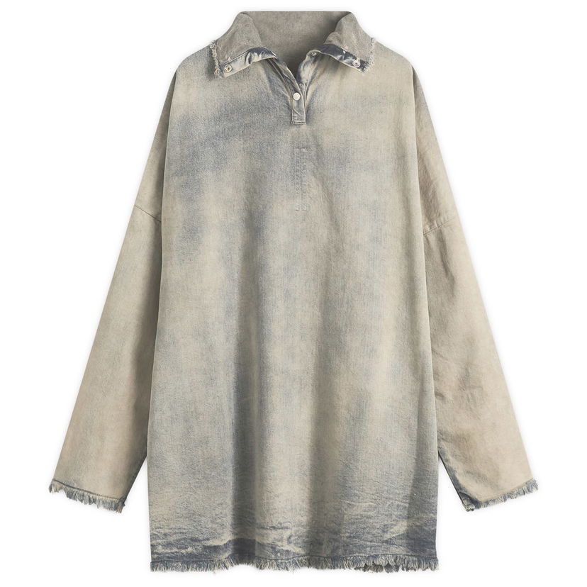 Tričko Rick Owens DRKSHDW Long Sleeve T-Shirt Šedá | DS02E7229-DMP-38