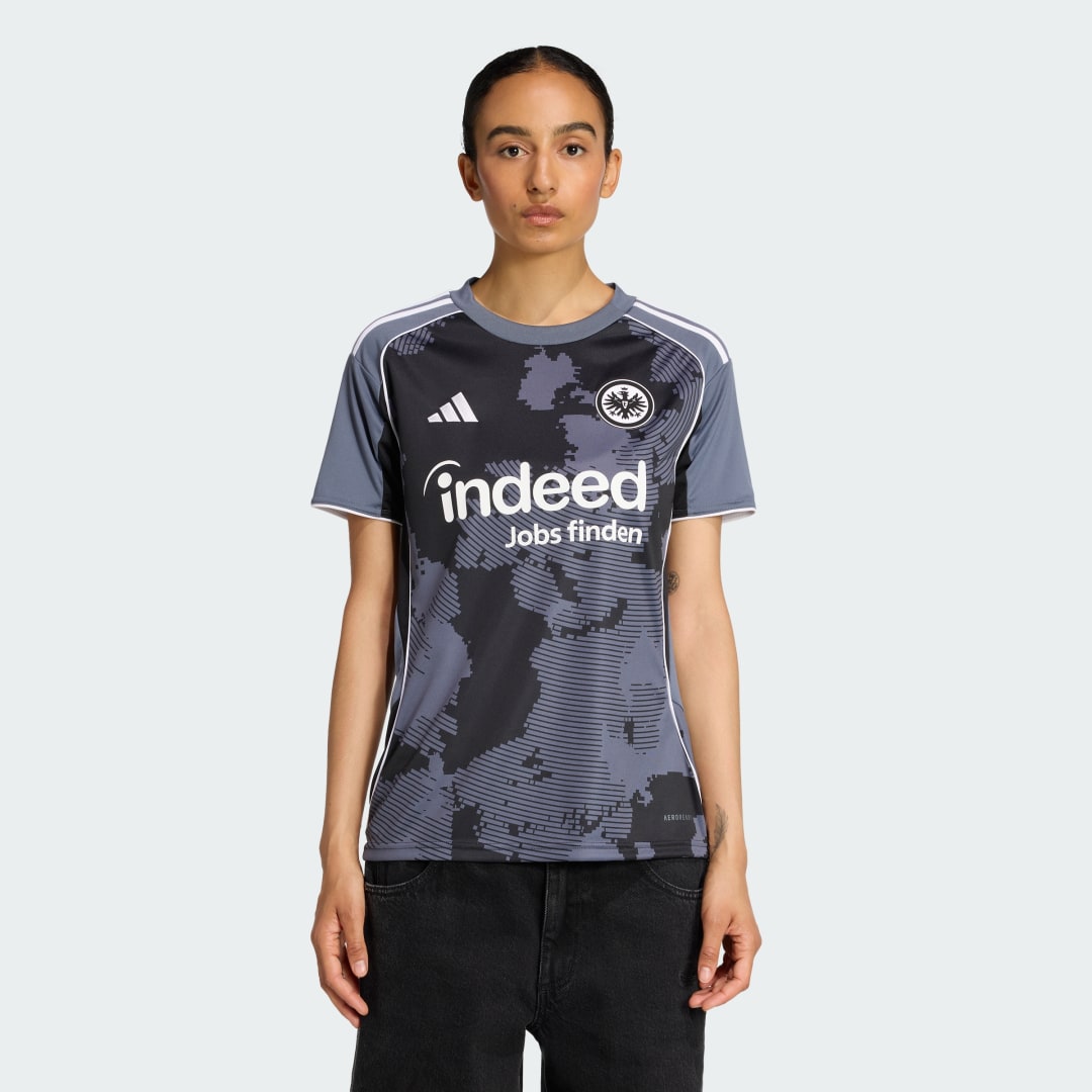 Dres adidas Performance Eintracht Frankfurt Third Football Jersey Šedá | KK6444, 0