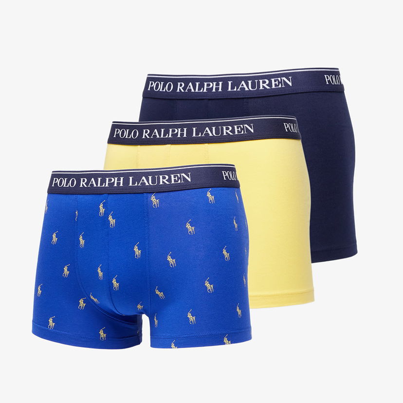 Boxerky Polo by Ralph Lauren Classic Trunk 3-Pack Multicolor Rôznofarebný | 714830299118