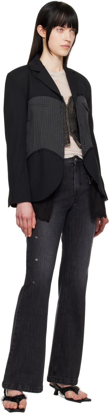 Bunda Andersson Bell Andersson Bell Corset Inserted Blazer Čierna | awa684w, 3