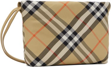 Tote bag Burberry Burberry Kids Check Pouch Béžová | 8096210, 1