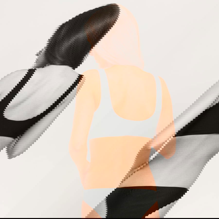 Plavky Urban Classics Tanktop Bikini Čierna | TB3461, 1