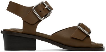 Tenisky a topánky LEMAIRE Square Heeled Sandals Hnedá | FO0030 LL196, 0