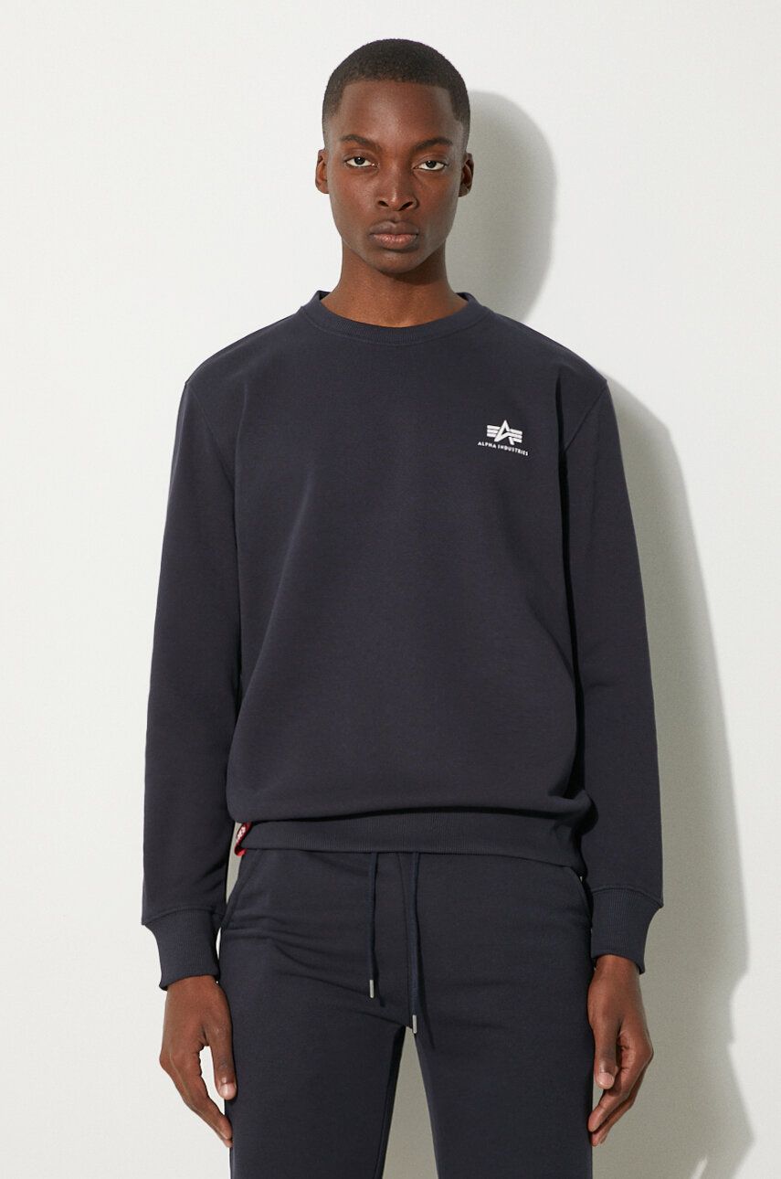 Mikina Alpha Industries Sweatshirt Modrá | 188307.07, 0