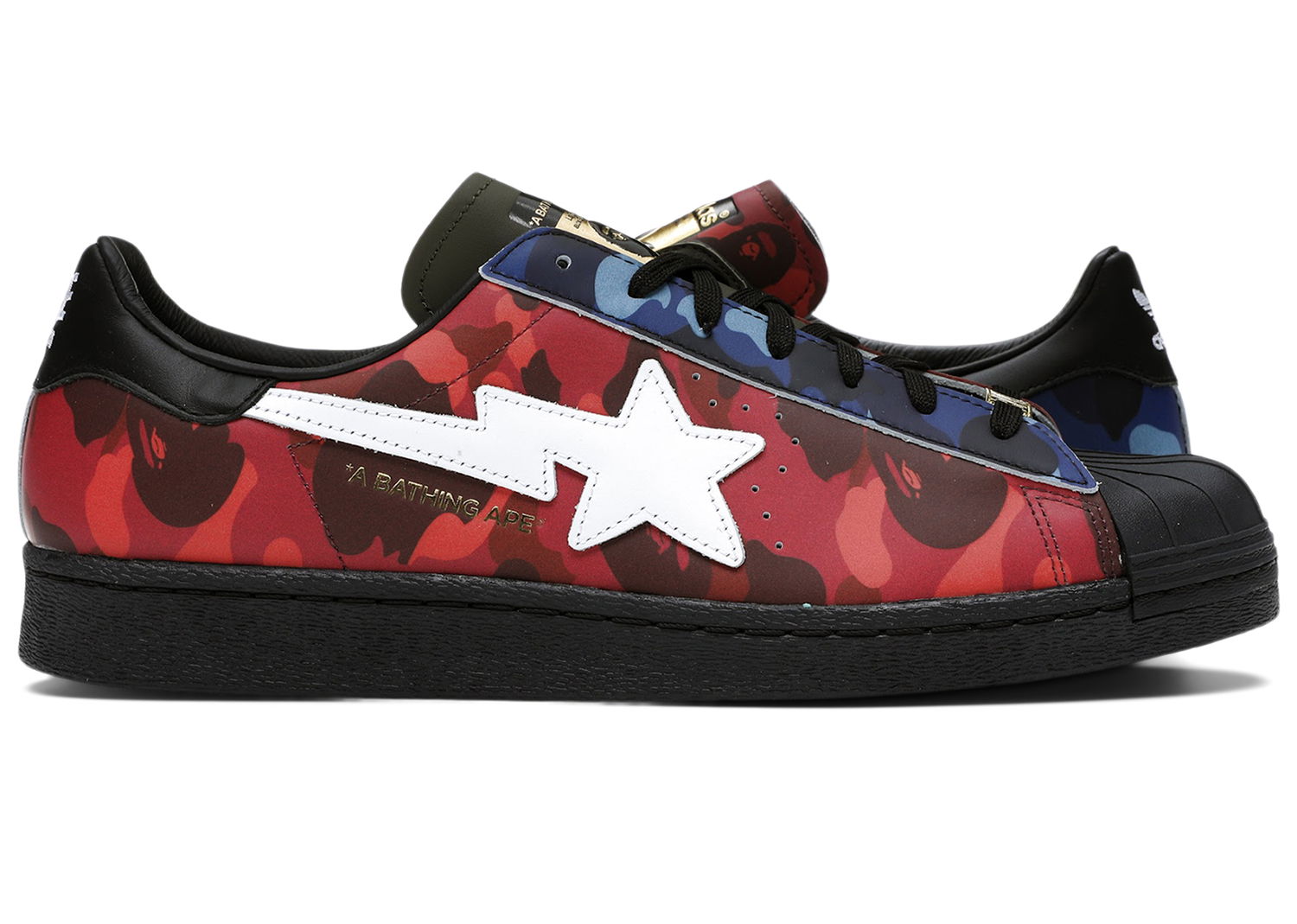 Tenisky a topánky adidas Originals Superstar 80s Bape Multi Camo Rôznofarebný | GZ8982, 0