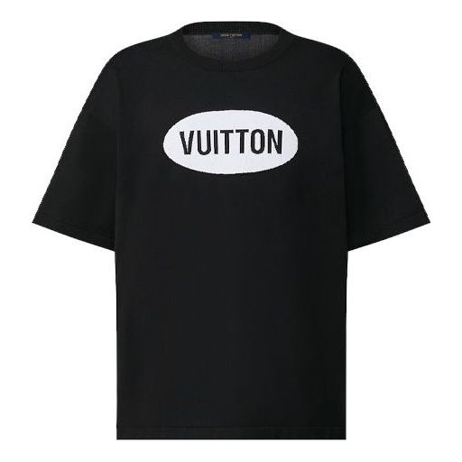 Tričko Louis Vuitton VUITTON Round Neck Short Sleeve T-Shirt Čierna | 1A9T5S