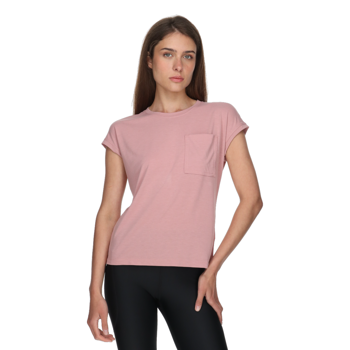 Tričko Columbia Boundless Trek Pocket T-Shirt Ružová | 2033481659, 0