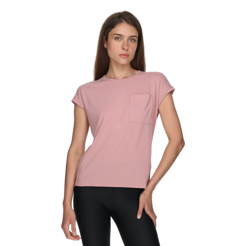 Tričko Columbia Boundless Trek Pocket T-Shirt Ružová | 2033481659