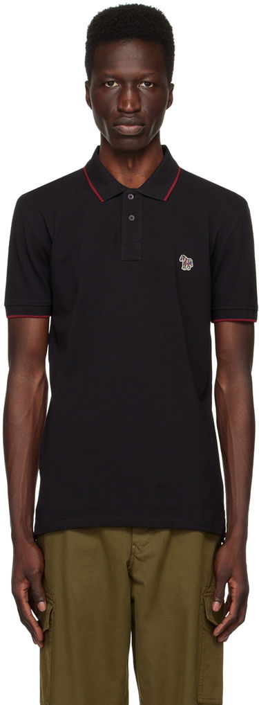 Polo tričko Paul Smith PS Paul Smith Zebra Polo Čierna | M2R-150LZ-K21580-79, 0