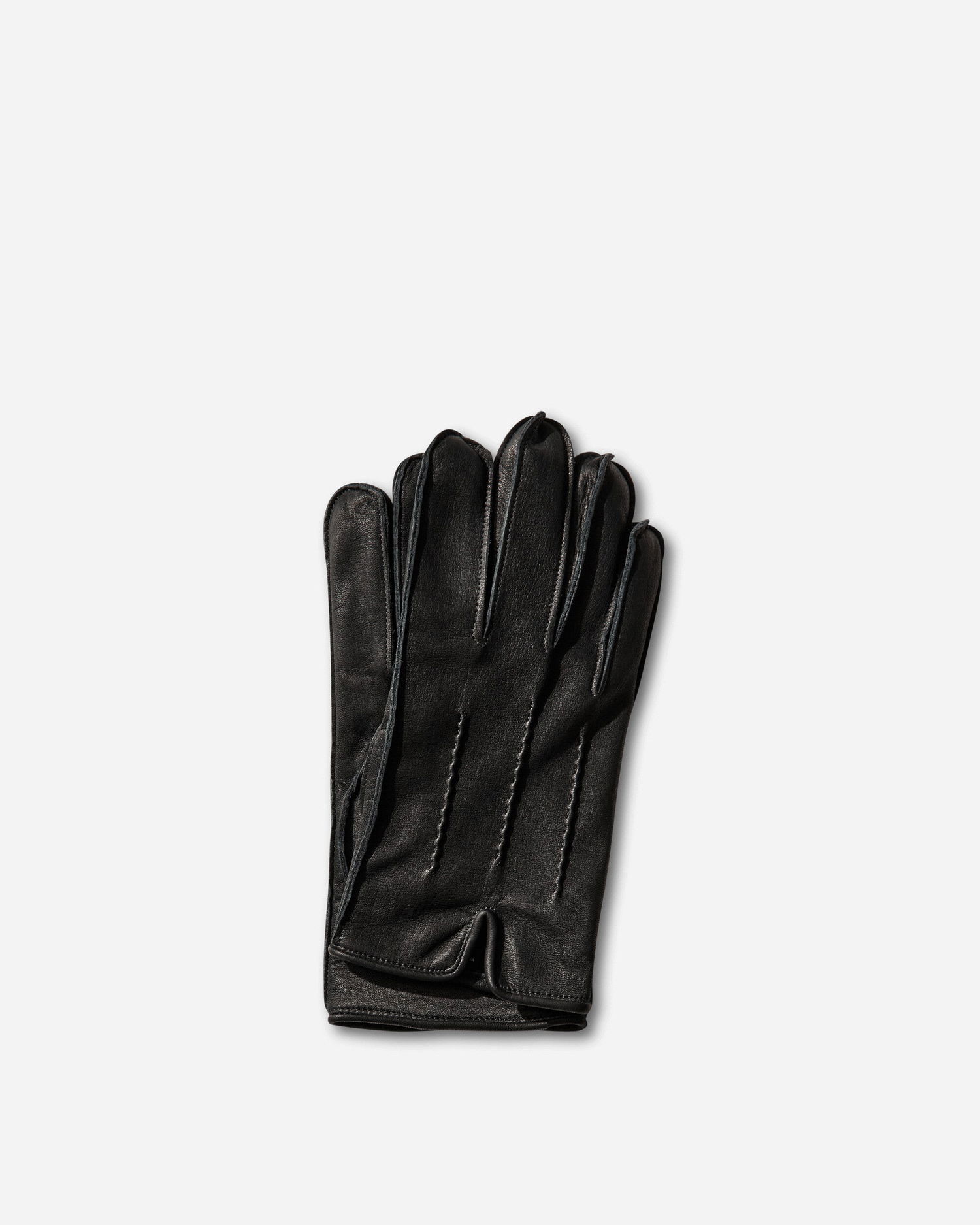Rukavice Neighborhood Stitched Leather Gloves Čierna | 252DPNH-AC02 BLACK, 0