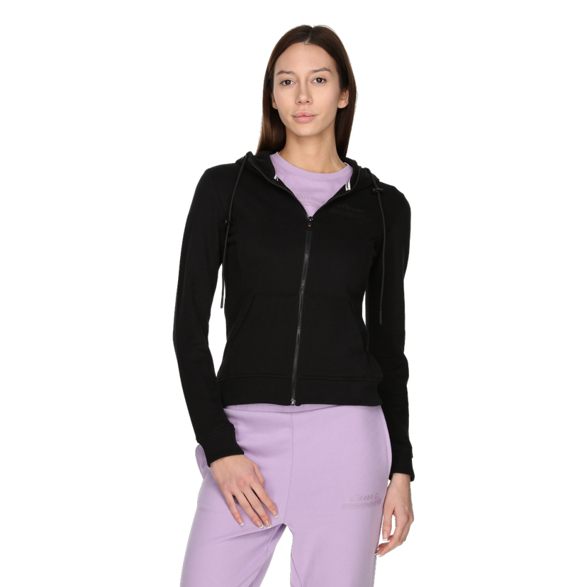 Mikina Ellesse Full-Zip Hoodie Čierna | ELA241F602-01