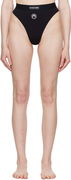 Marine Serre Moon Logo Stretched Jersey High-Waist Briefs