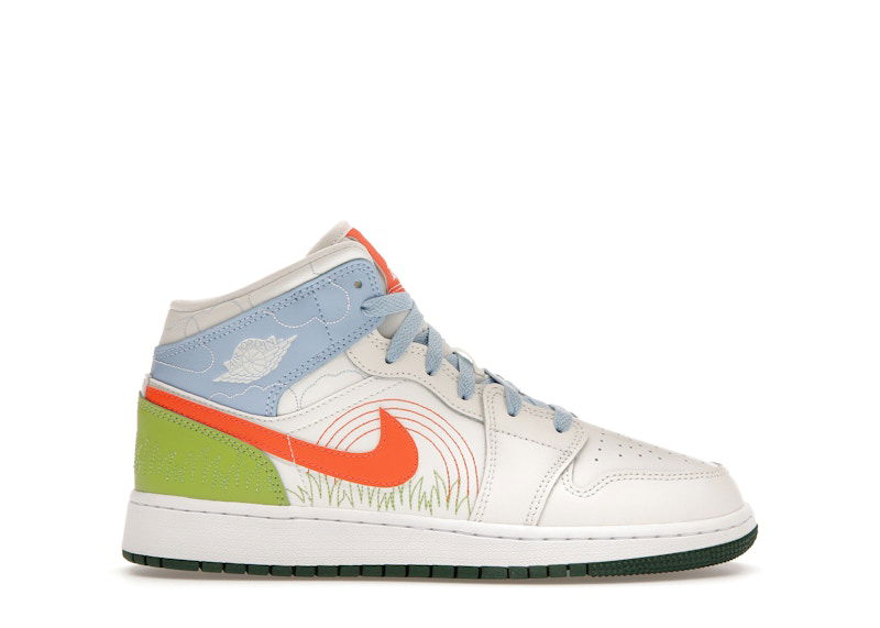 Tenisky a topánky Jordan Air Jordan 1 Mid 'Stitch' Rôznofarebný | DX2462-100, 1