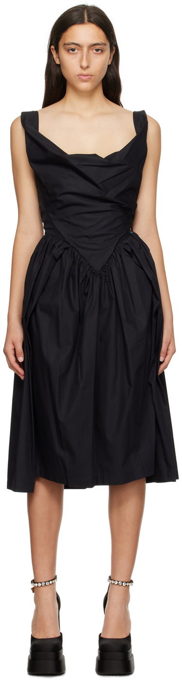Šaty Vivienne Westwood Westwood Sunday Midi Dress Čierna | 1101032Z-W009Q-SW, 0