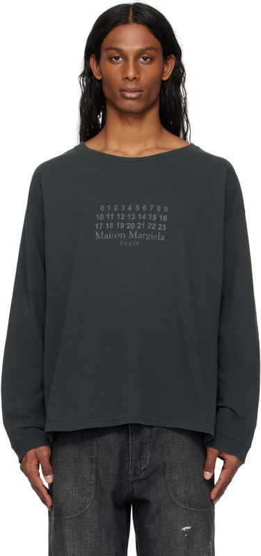 Sveter Maison Margiela Maison Margiela Printed Logo T-Shirt Čierna | S50GC0715 S24575, 0