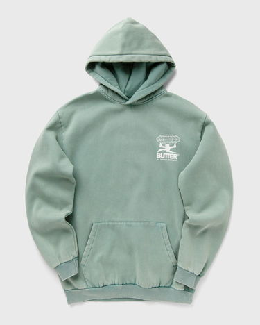 Mikina Butter Goods All Terrain Pullover Hoodie Zelené | P20175, 0