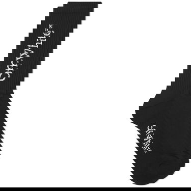 Ponožky Off-White Logo Socks Čierna | OMRA085F23KNI0011001, 0