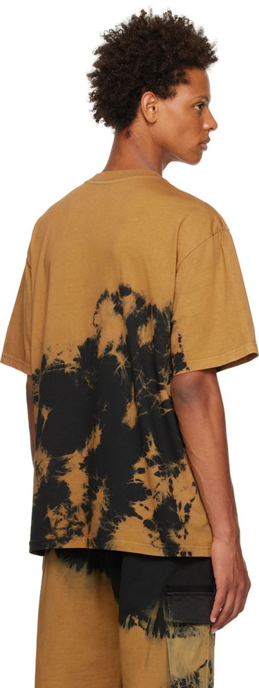 Tričko Feng Chen Wang Feng Chen Wang Bleached Pocket T-Shirt Hnedá | FMF14TS02, 2