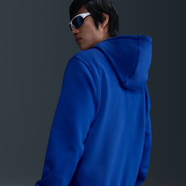 Mikina Nike Nike Club Fleece Hoodie Modrá | FN3859-480, 3