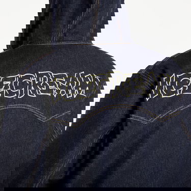 Bunda BILLIONAIRE BOYS CLUB Icecream Western Panelled Zip Through Denim Jacket Modrá | IC25445 Indigo, 4