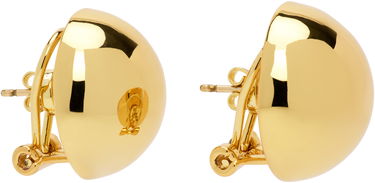 Náušnice Anine Bing Dome Earrings Metalická | A-15-10408-GLD1, 1