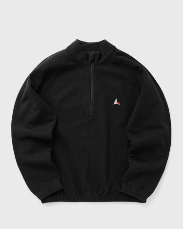 Mikina ROA Heavy Half Zip Sweatshirt Čierna | RBMW0334FA241, 0