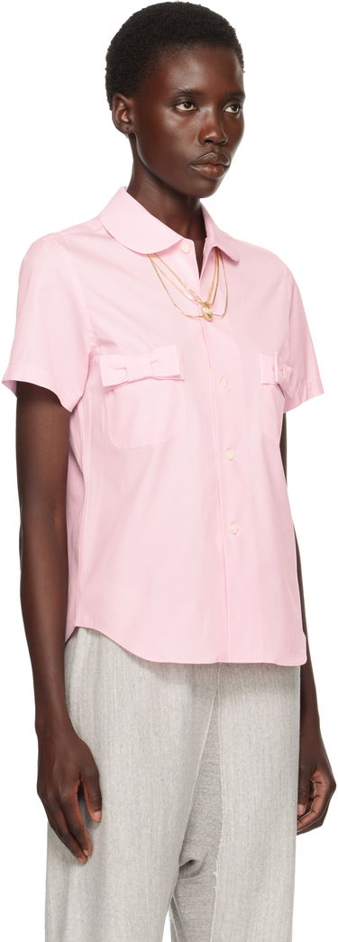 Košeľa Comme des Garçons Girl Cotton Bow Pocket Shirt Ružová | NO-B007-051-2, 1