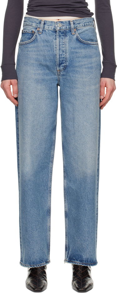 Džínsy AGOLDE AGOLDE Henson Loose-Fit Jeans Modrá | A219-1535, 0