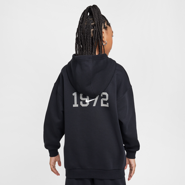 Mikina Nike Sportswear Club Fleece Girls' Hoodie Čierna | HJ3371-010, 3