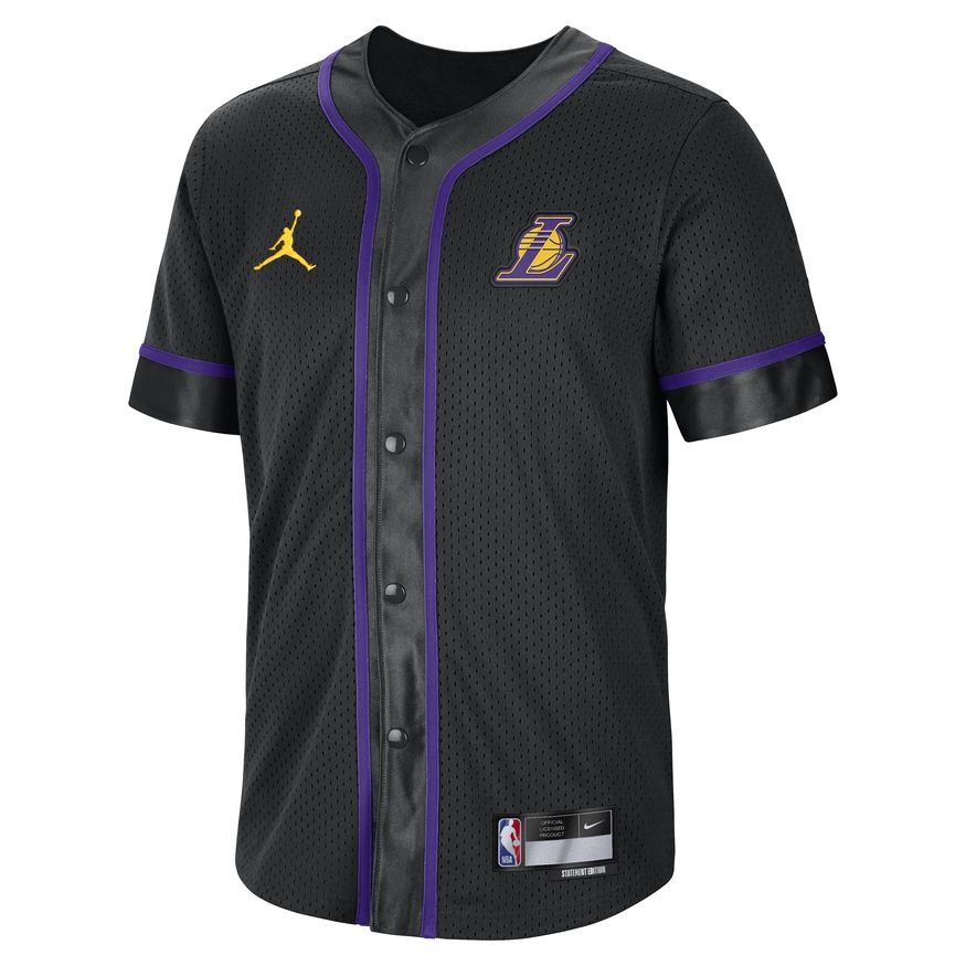 Tričko Jordan Dri-FIT NBA Los Angeles Lakers Statement Edition Top Čierna | DN4719-010, 0