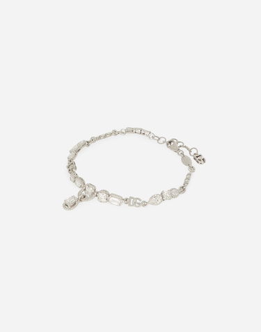Náramok Dolce & Gabbana 18K White Gold Easy Diamond Bracelet Metalická | WBQD1GWDIA180001, 2