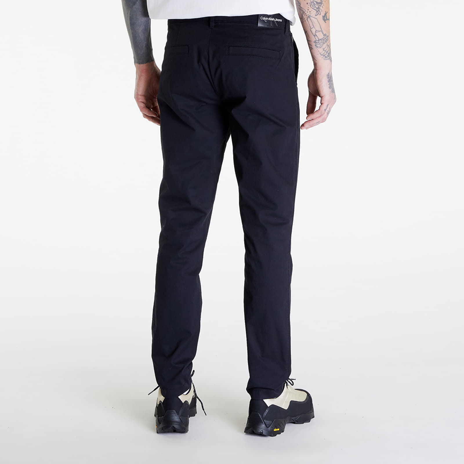 Jeans Slim Stretch Chino Black