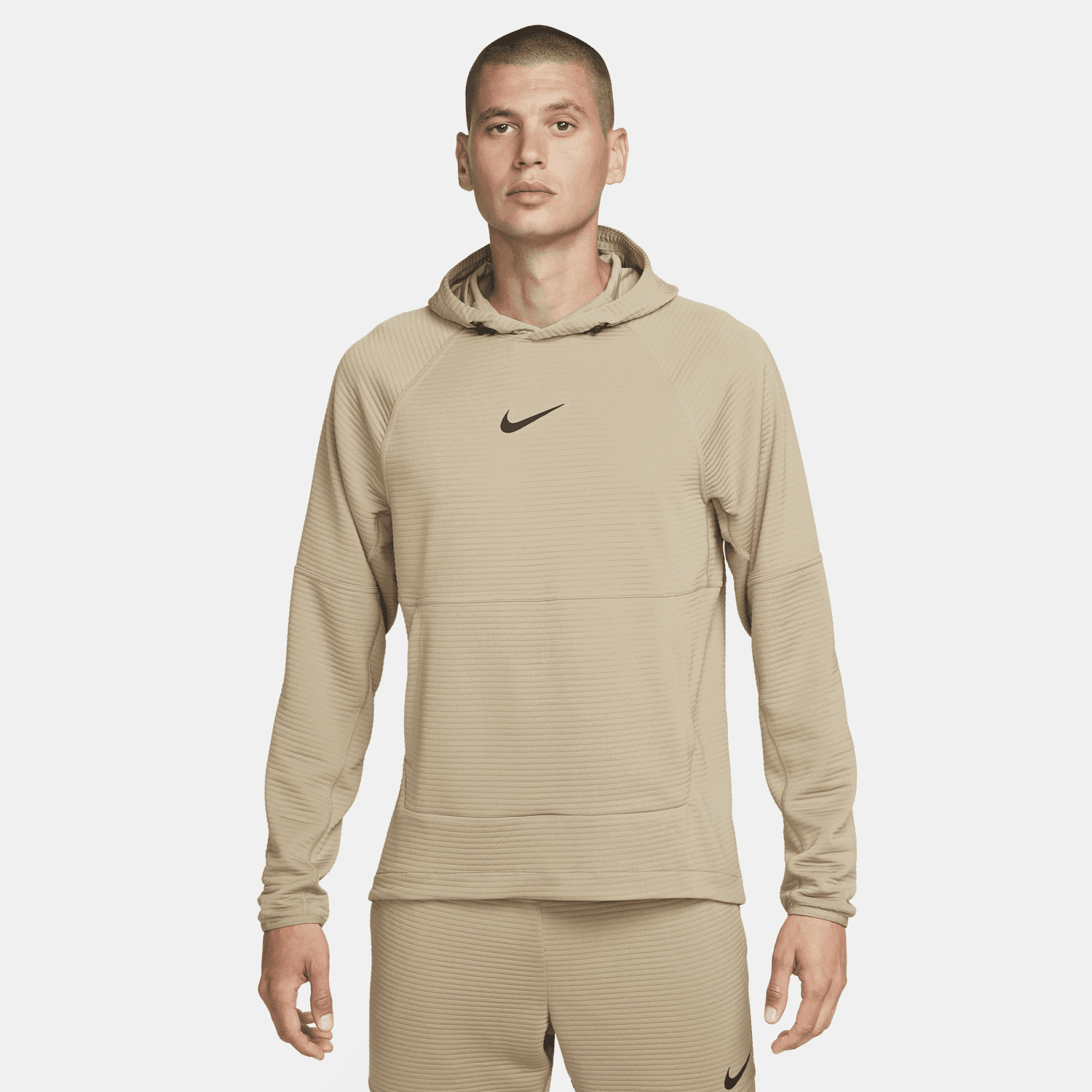 Mikina Nike Dri-FIT na fitness Béžová | DV9821-247, 0