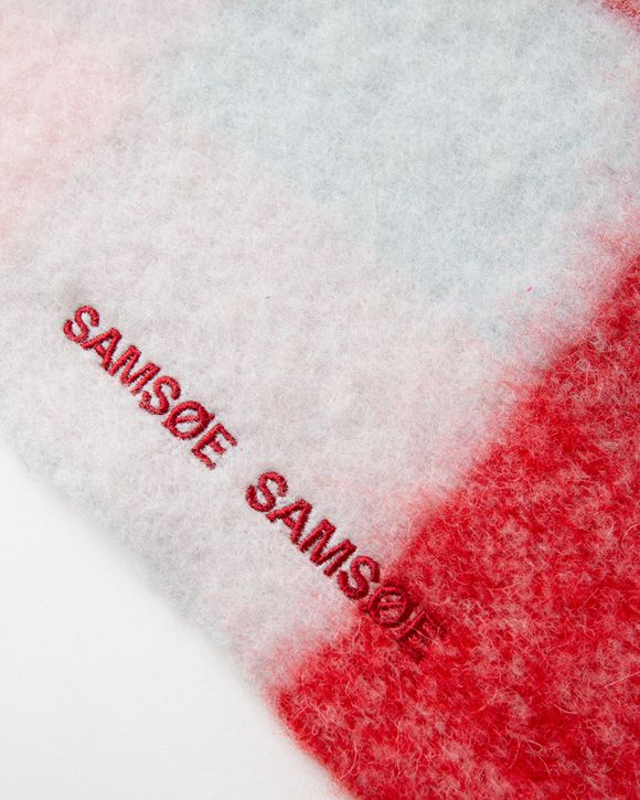 Šál Samsoe Samsoe Checkered Scarf with Fringed Ends Rôznofarebný | U23300003-CLR002334, 1