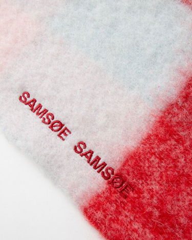 Šál Samsoe Samsoe Checkered Scarf with Fringed Ends Rôznofarebný | U23300003-CLR002334, 1