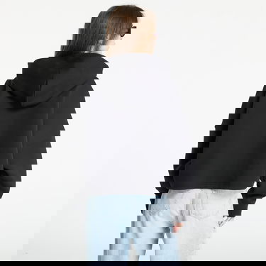 Mikina adidas Performance Off Placed 3-Stripes Cropped Hoodie Čierna | JX2701, 2