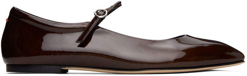 Šaty Aeyde Aeyde Uma Ballerina Flats Hnedá | A11-FL-RKLS08FL68-SS24-999-048