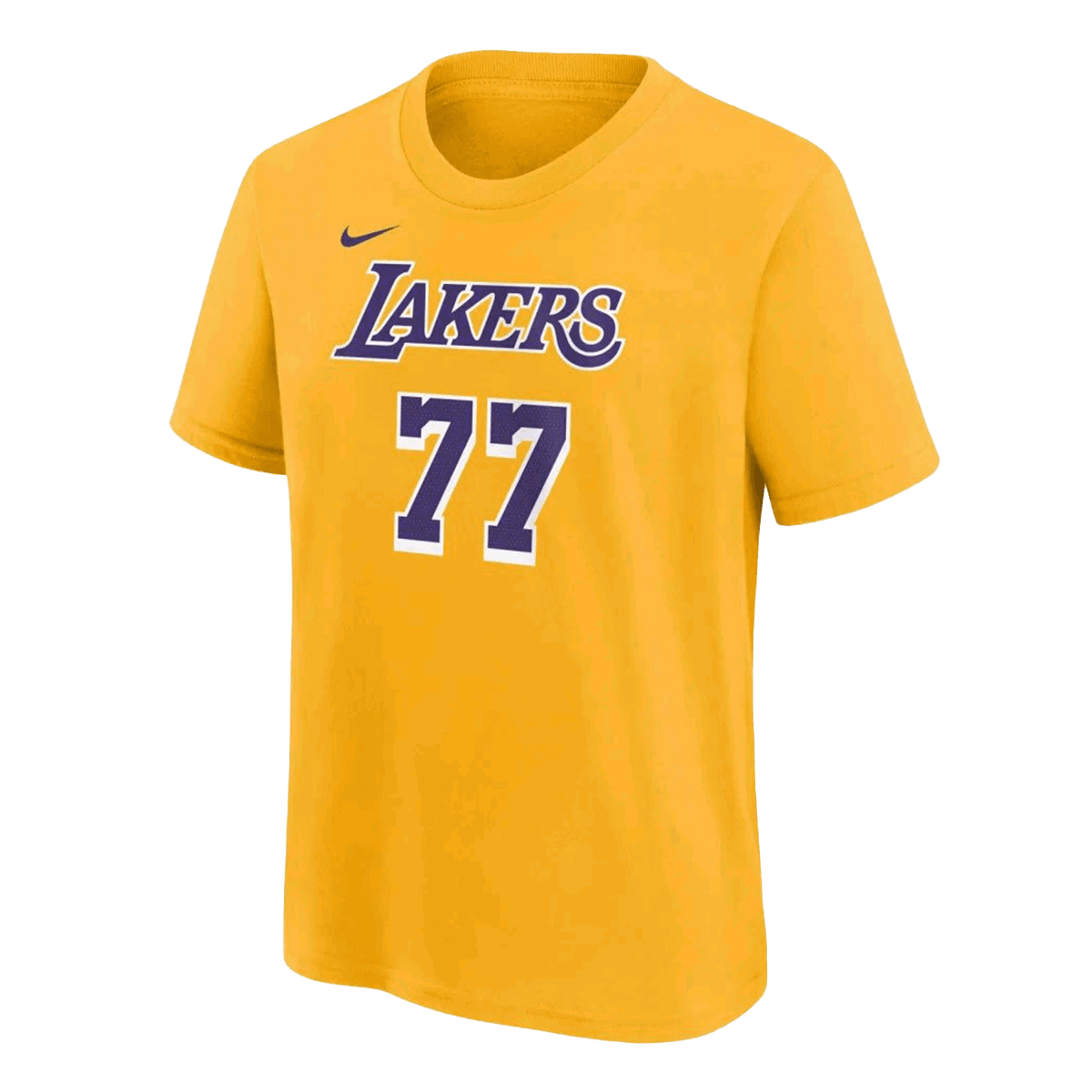 Tričko Nike Lakers N&N Icon Short Sleeve T-Shirt Žltá | EZ2B7BCMW-NFG, 0