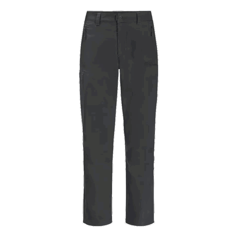 Nohavice Jack Wolfskin Active Outdoor Trousers with Zippered Pocket Čierna | 1508251-6350